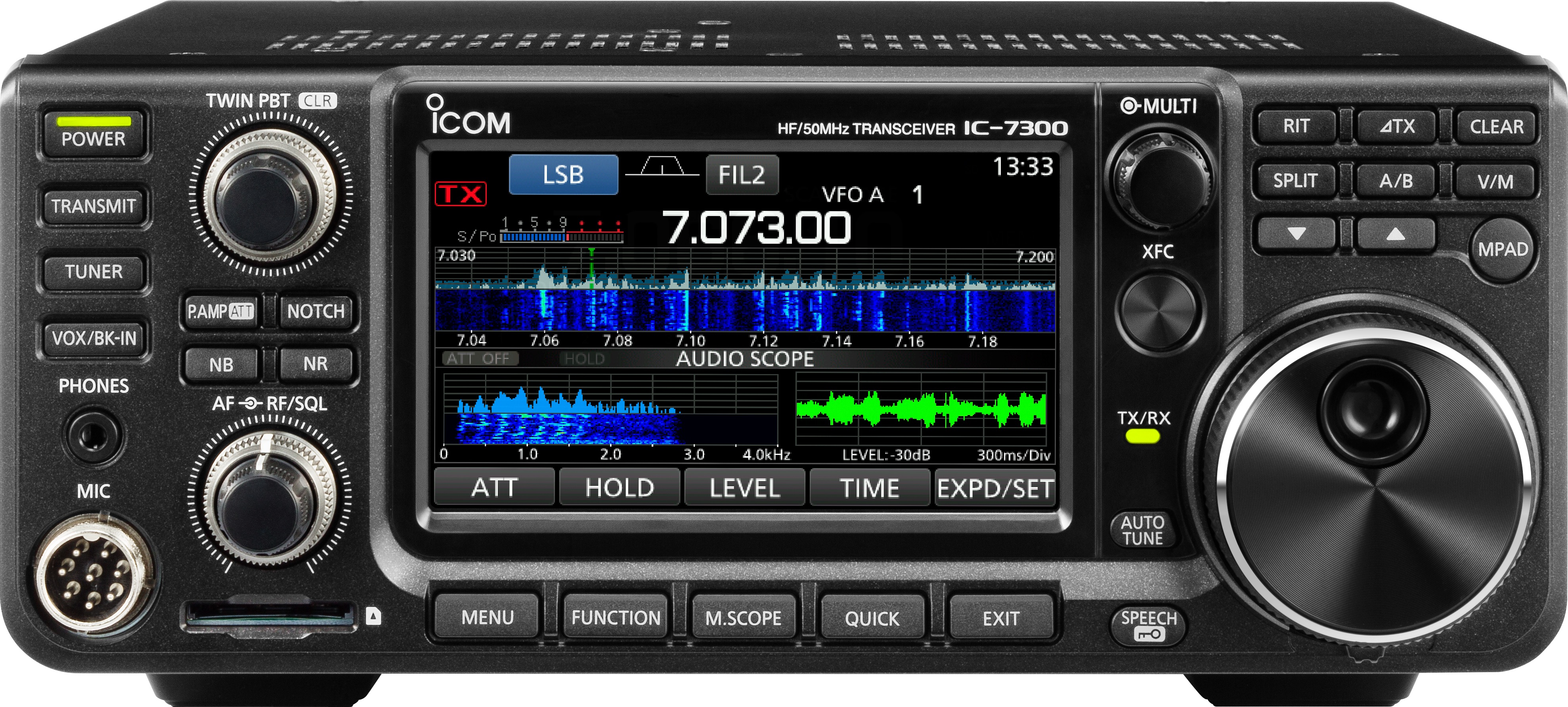 IC-7300 Review and operating tips
